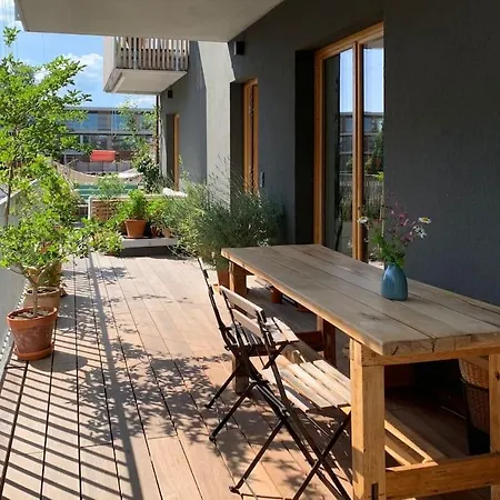 Helle Loftwohnung Mit Grosser Terrasse アパート